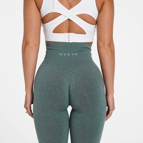 Nvgtn Forest Green Nv Seamless Leggings 